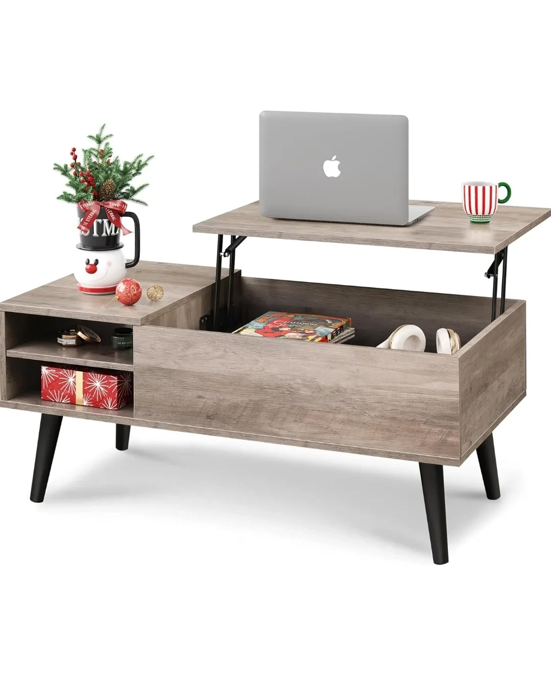 Lift Top Coffee Table with Hidden Storage thumbnail