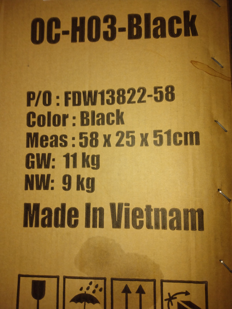 FDW OC-H03 Black Office Chair - photo 2