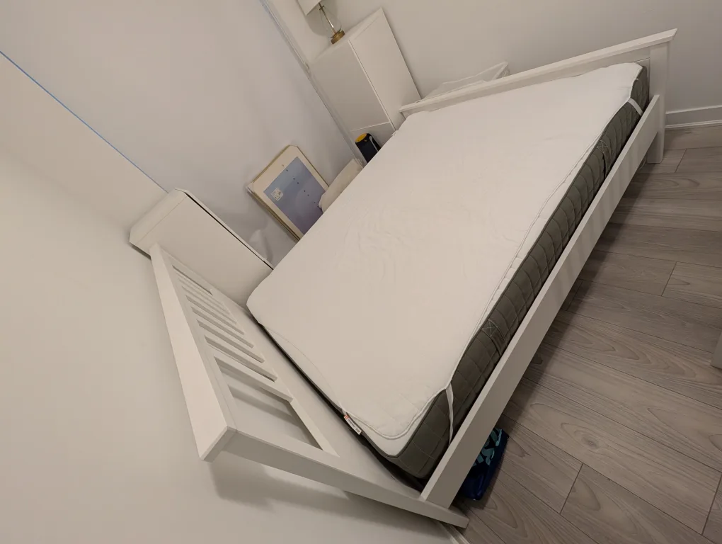 Ikea Hemnes Bed Frame and Mattress image indicator(2)