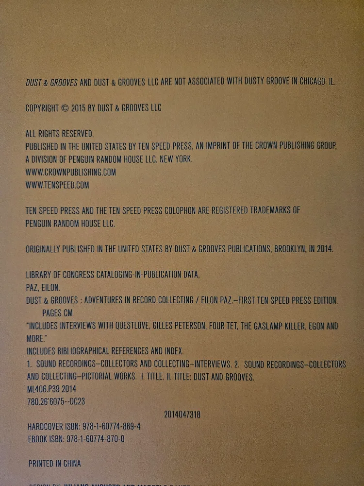 Dust & Grooves: Adventures in Record Collecting Hardcover Book image indicator(3)