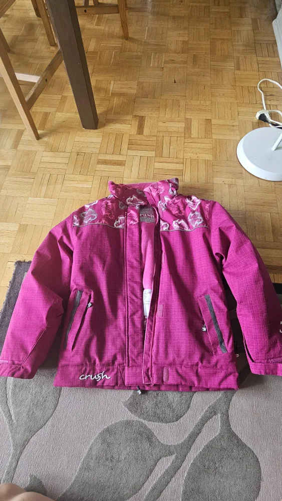 Crush Pink Winter Jacket - Size 14 thumbnail