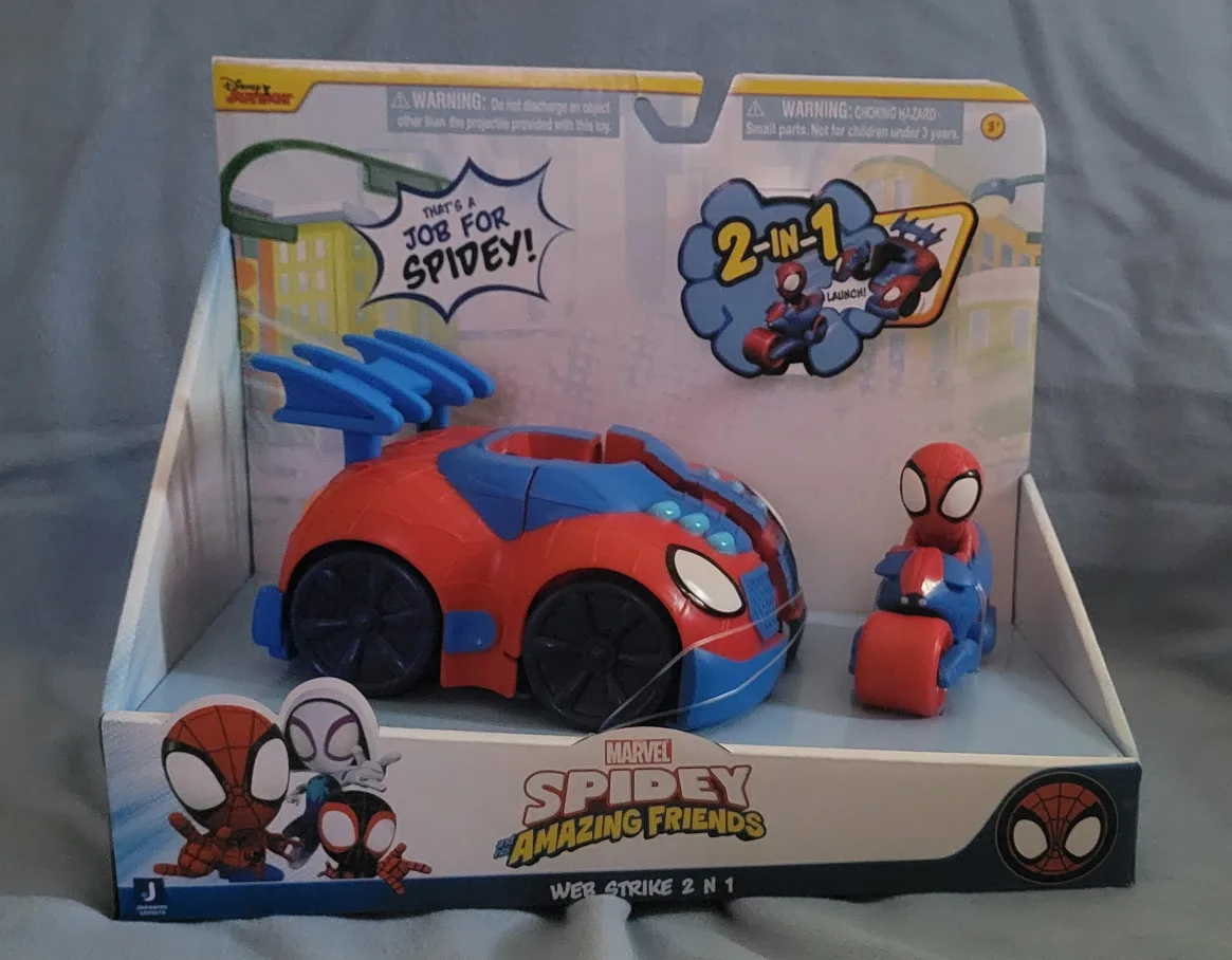 Marvel Spidey and His Amazing Friends Web Strike 2-in-1 thumbnail