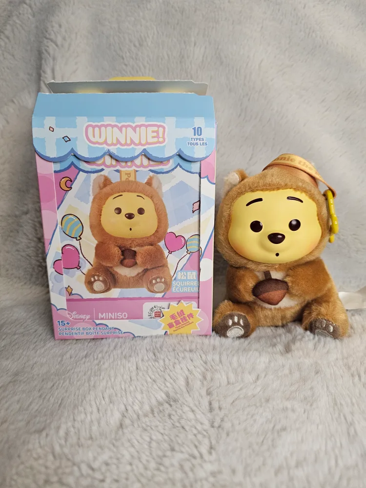 Winnie the Pooh Plush Keychain (blind box from Miniso) thumbnail