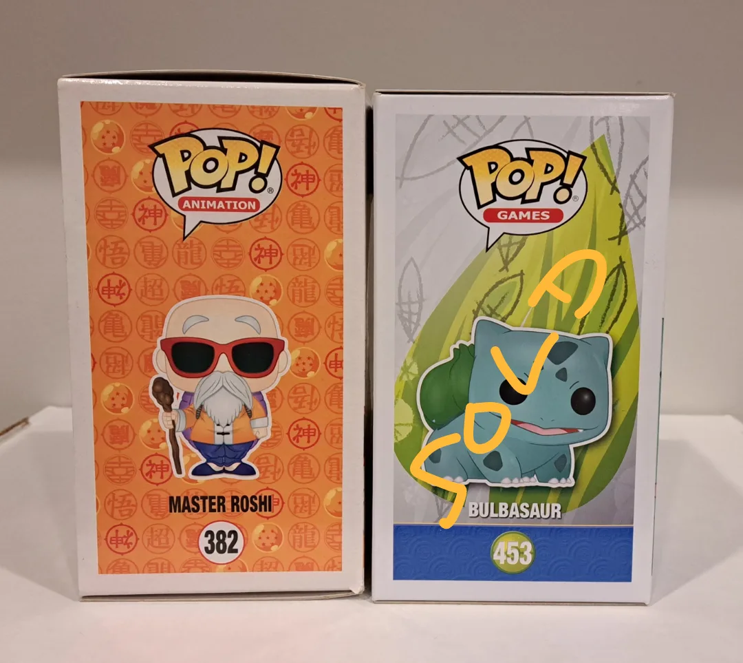 Funko Pop! Master Roshi & Bulbasaur image indicator(4)