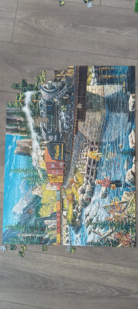 Assorted 1000 Piece Puzzles and other Puzzles image indicator(2)