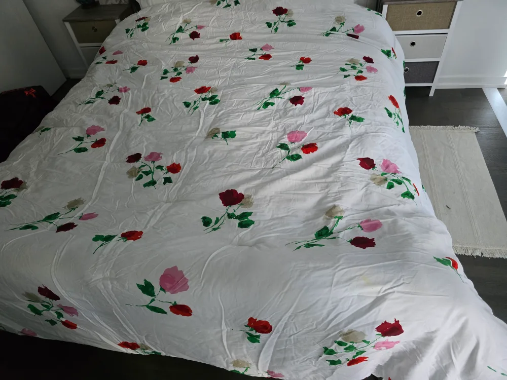 Full/Queen Comforter - Floral Pattern image indicator(5)