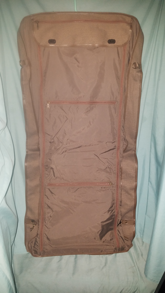 Luggage Gallery Carry On Garment Bag Suitcase Good Condition - photo 2