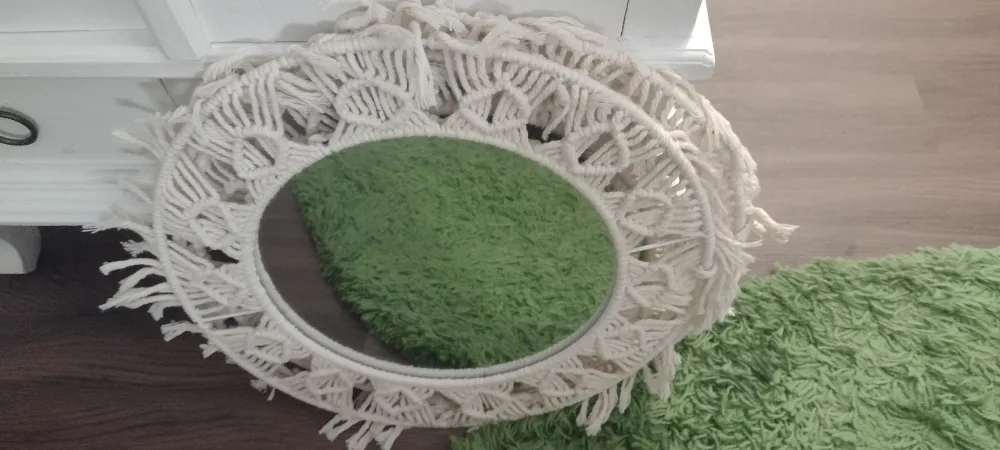 Macrame Wall Mirror Set image indicator(2)