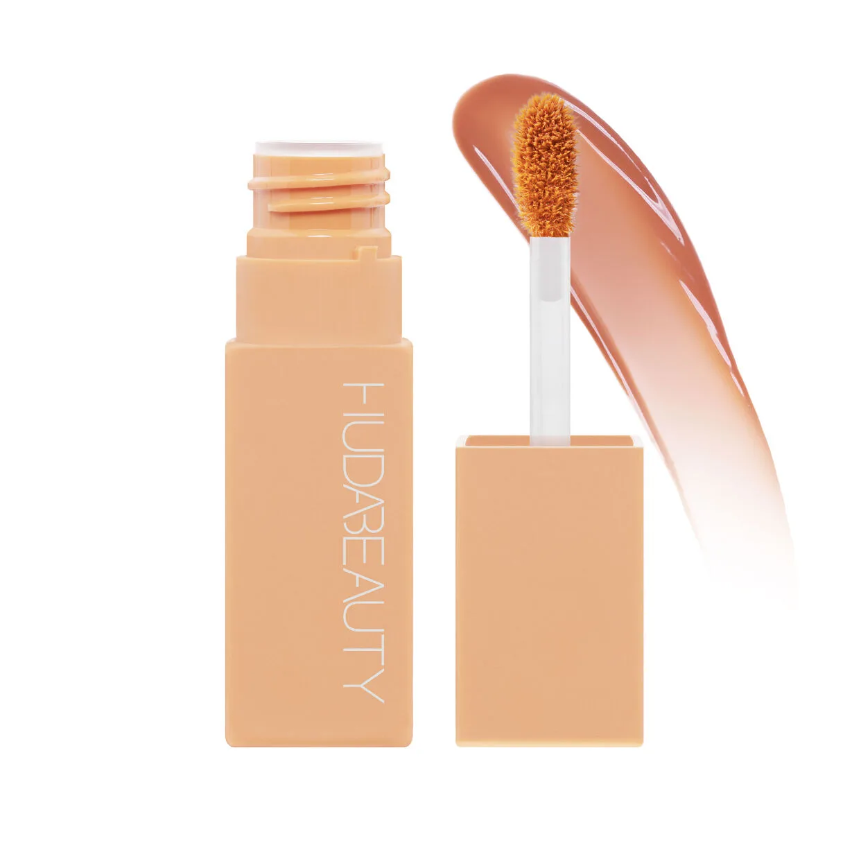 *NEW w/ box* Huda Beauty Lip Blush Creamy Tint – Peachy Kiss thumbnail