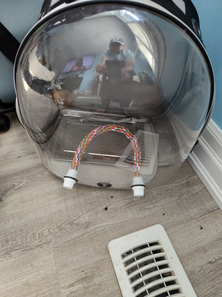 Pet Carrier Backpack - Space Capsule Design image indicator(4)