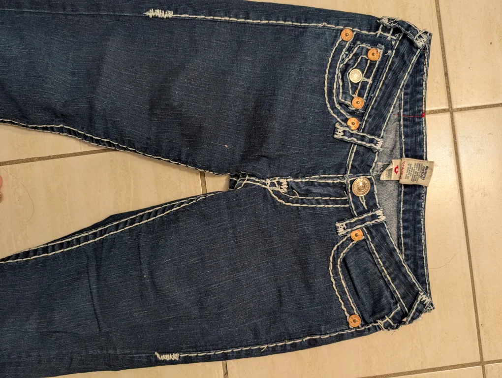 True Religion Joey Super T Jeans - Size 25 image indicator(5)