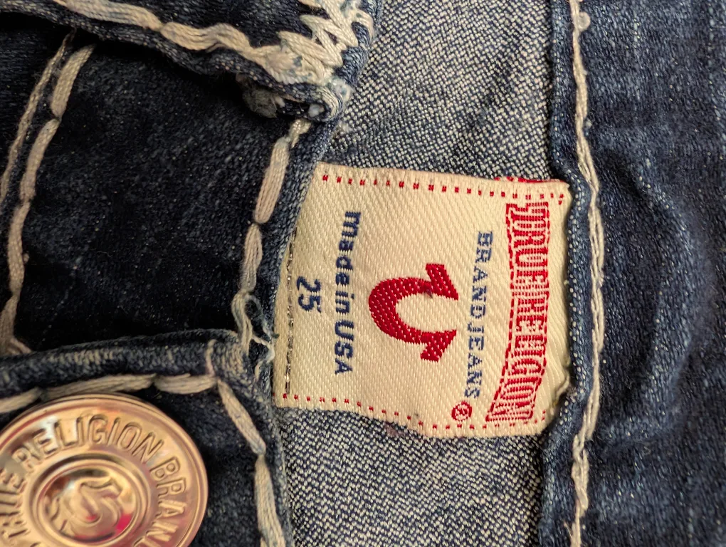 True Religion Joey Super T Jeans - Size 25 image indicator(6)