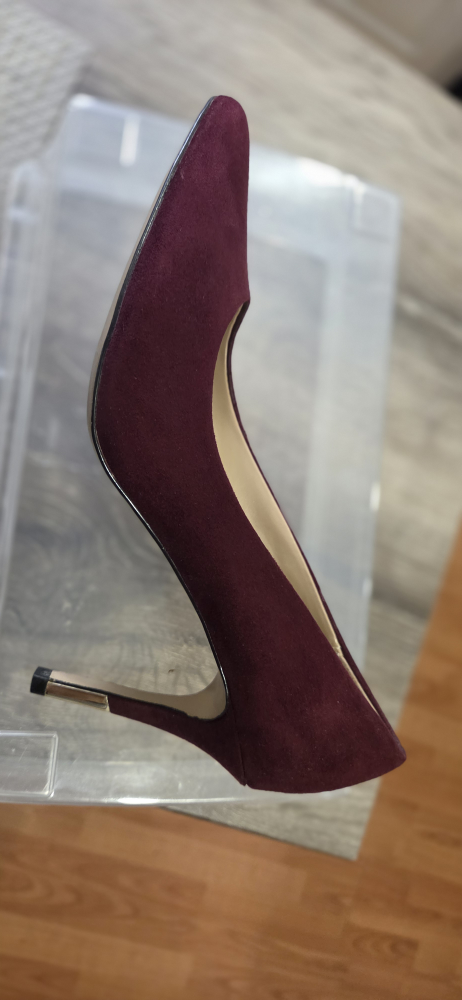 ALDO Burgundy Heels, Size 7.5 - photo 5