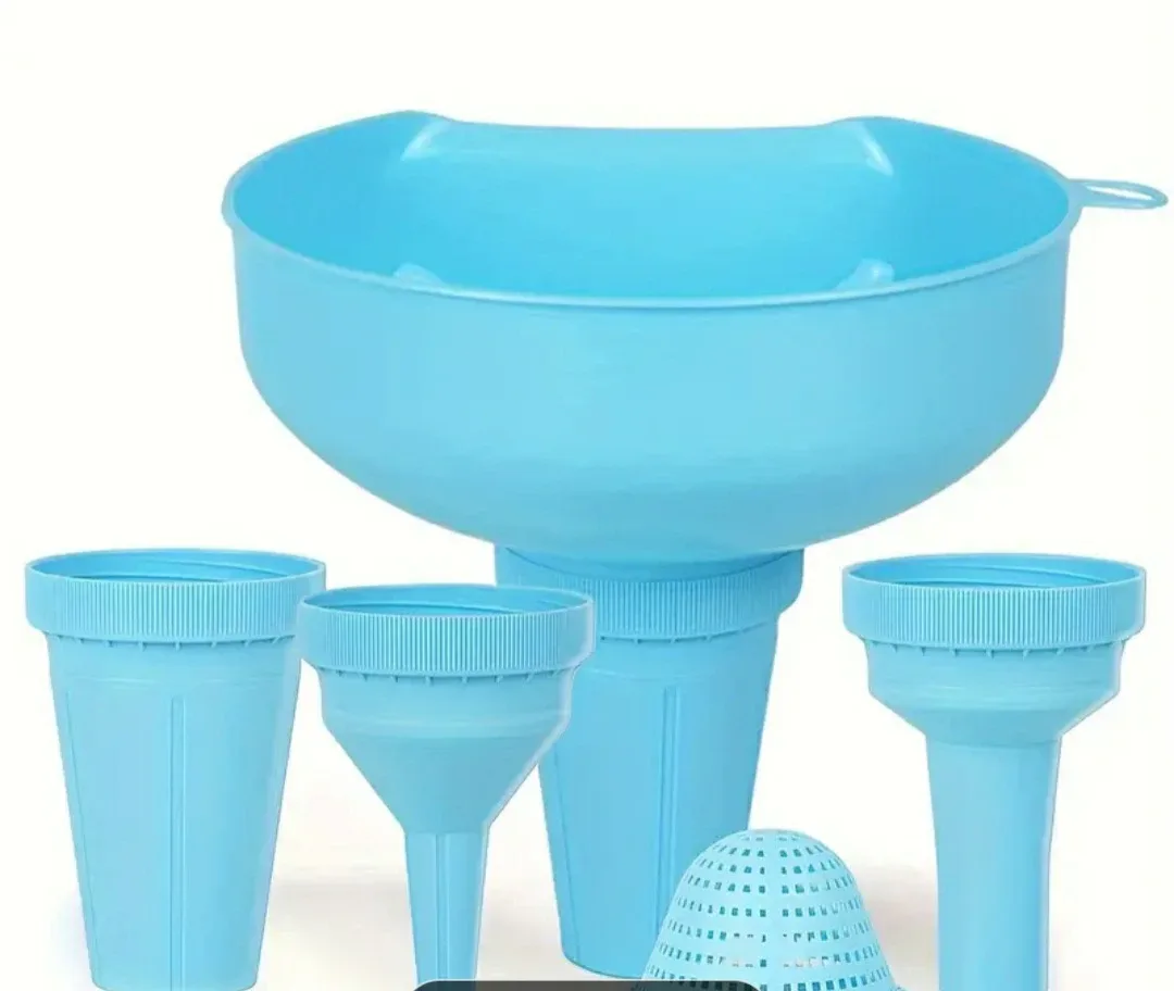 🇨🇦Multi-Purpose Funnel Set - Screw Spout, Nestable thumbnail