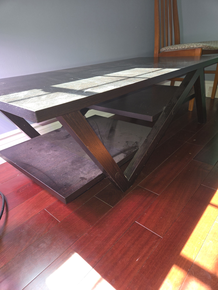Dark Brown Coffee Table - photo 4