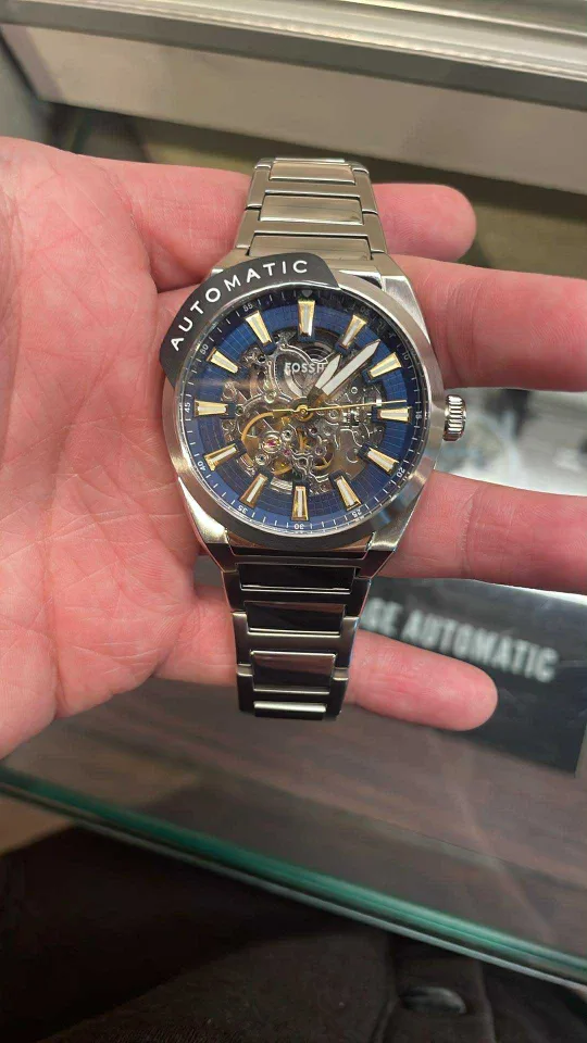 Fossil Automatic Watch - Blue Face thumbnail