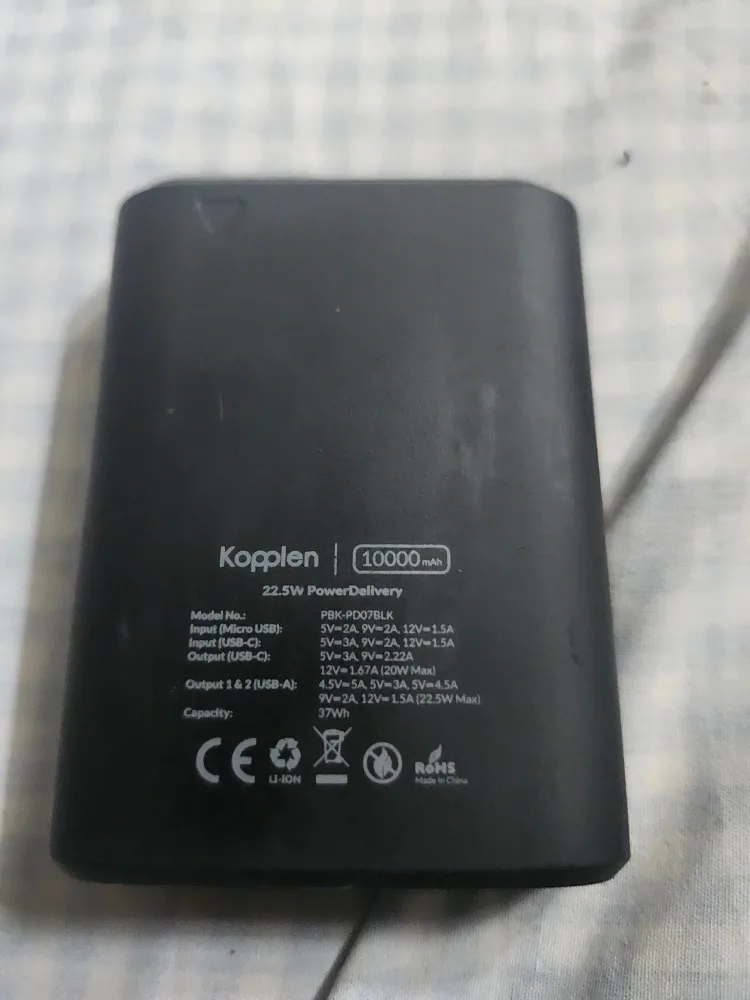 Kopplen 10000mAh Power Bank image indicator(4)