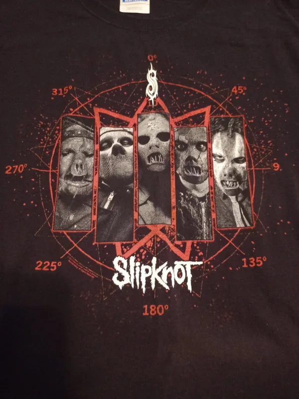 Men's MEDIUM Slipknot Paul Gray vintage tribute shirt image indicator(2)