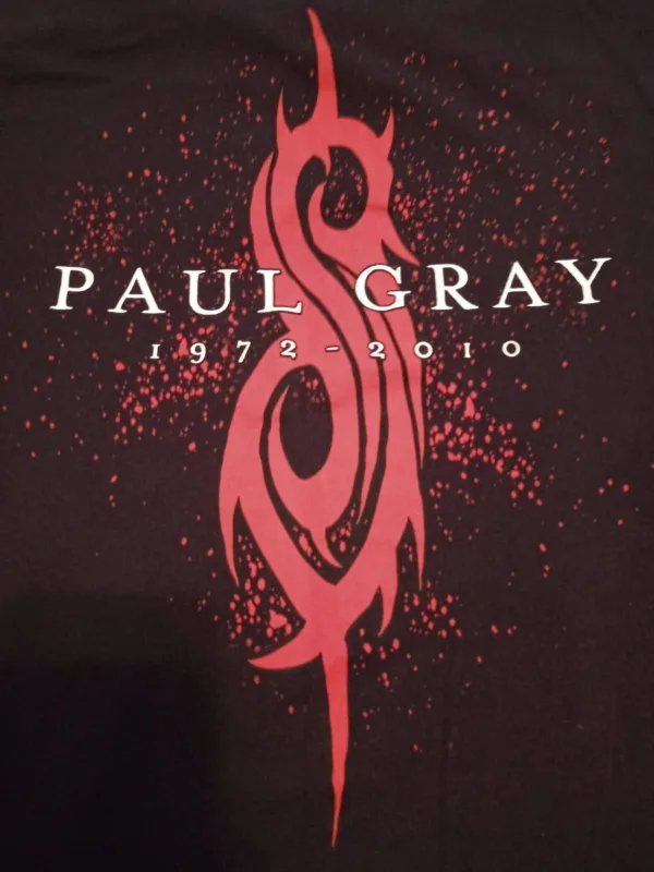 Men's MEDIUM Slipknot Paul Gray vintage tribute shirt image indicator(6)