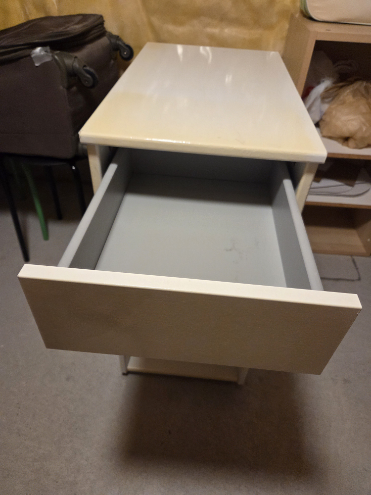 cabinet with wheels and drawer - photo 3