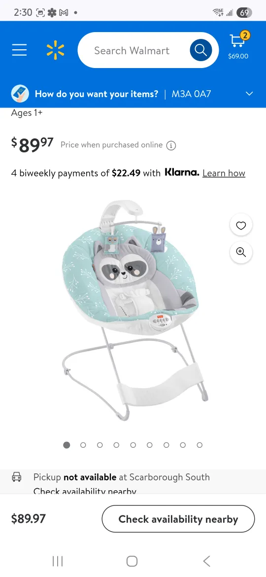 Fisher-Price Infant-to-Toddler Rocker image indicator(4)