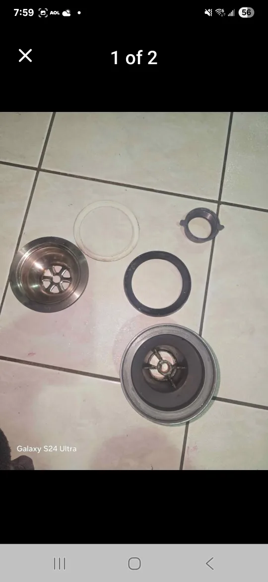 Kitchen Sink Strainer Parts thumbnail