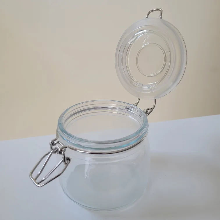 Lot of 3 Glass Jars image indicator(2)