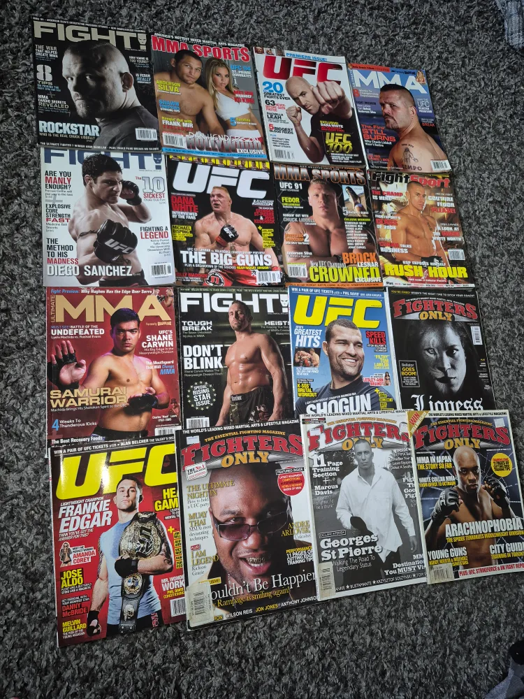 Mixed Martial Arts (MMA) & UFC Magazine Collection image indicator(4)