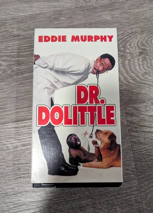 Dr. Dolittle VHS Tape - Eddie Murphy Movie thumbnail