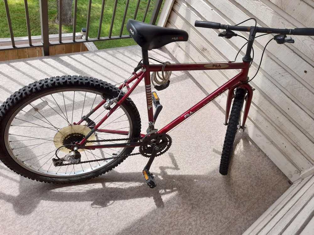 FILA Andreas Mountain Bike - Burgundy
