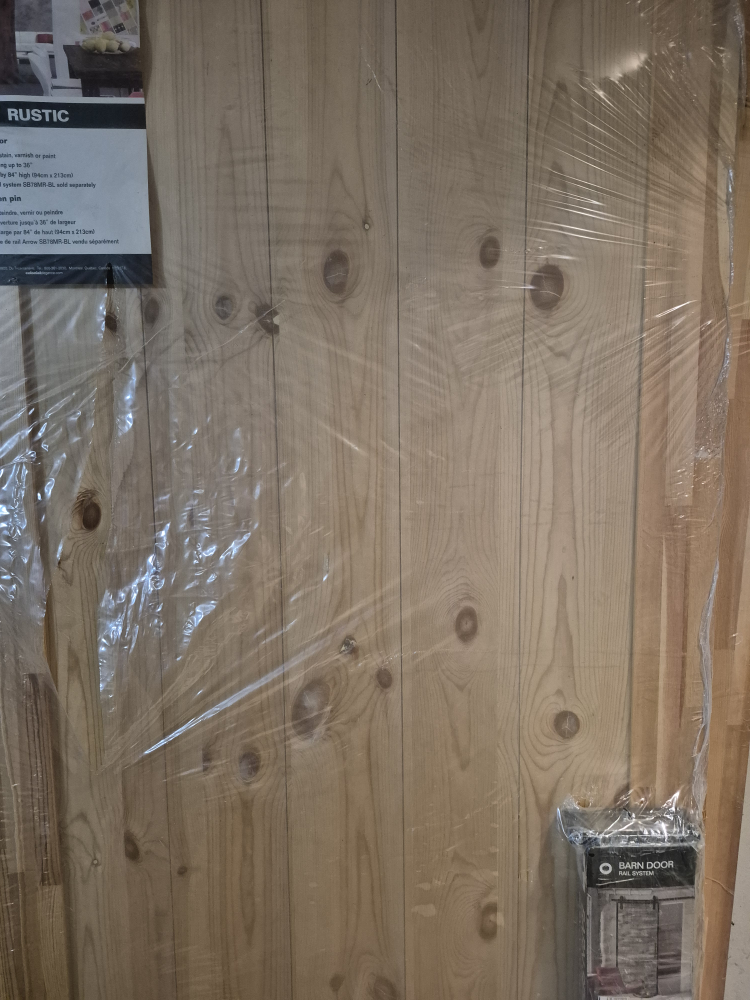 Barn Door And Rail System - Rustic Pine Door - photo 4