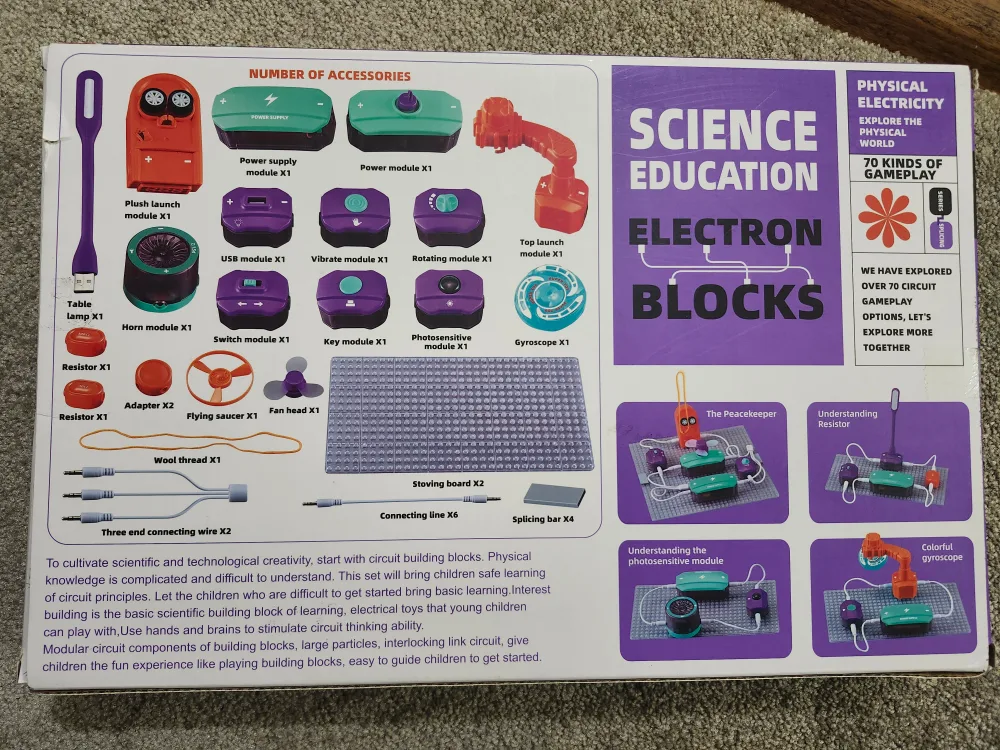 Science Education Electron Blocks - Ages 6+ 🇨🇦 image indicator(2)