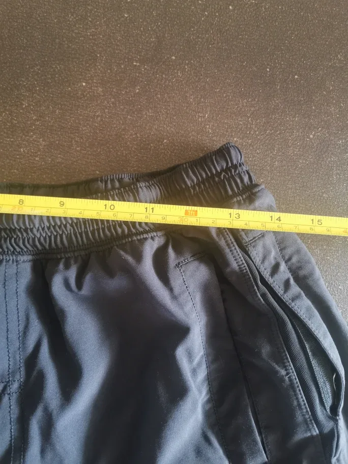 Lululemon Men's Black Running Shorts - Size medium image indicator(5)
