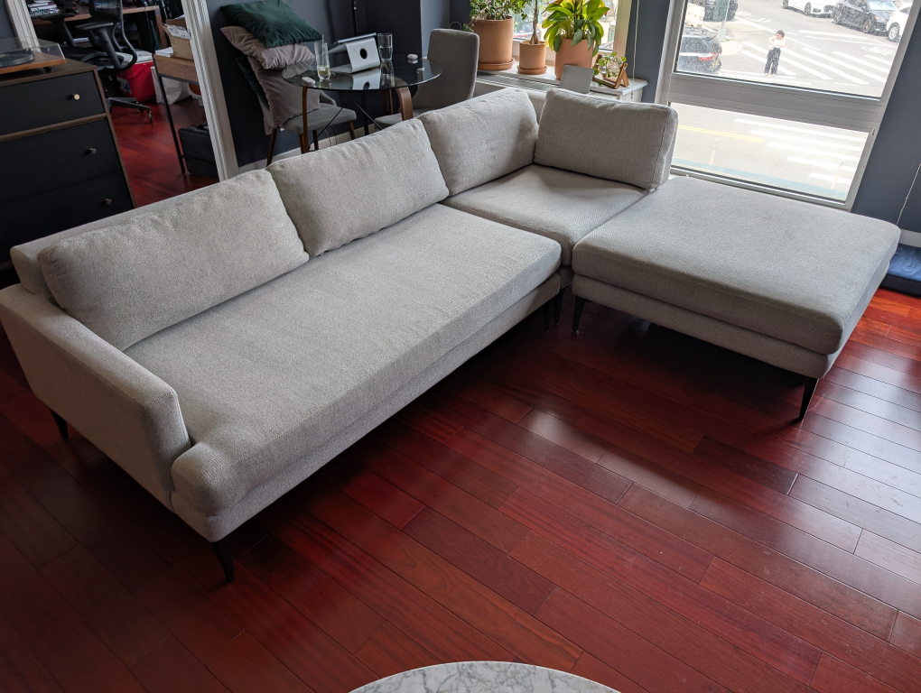 West Elm Andes 3-Piece Sectional