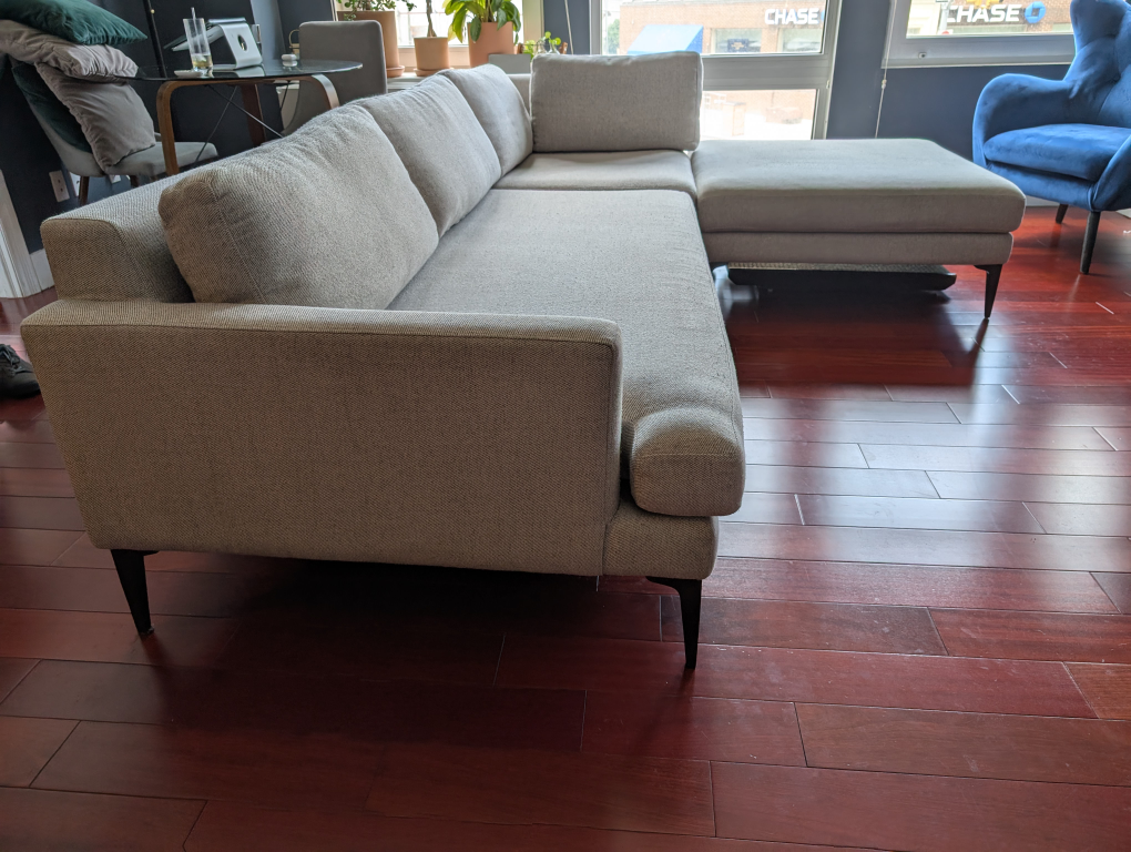 West Elm Andes 3-Piece Sectional - photo 2