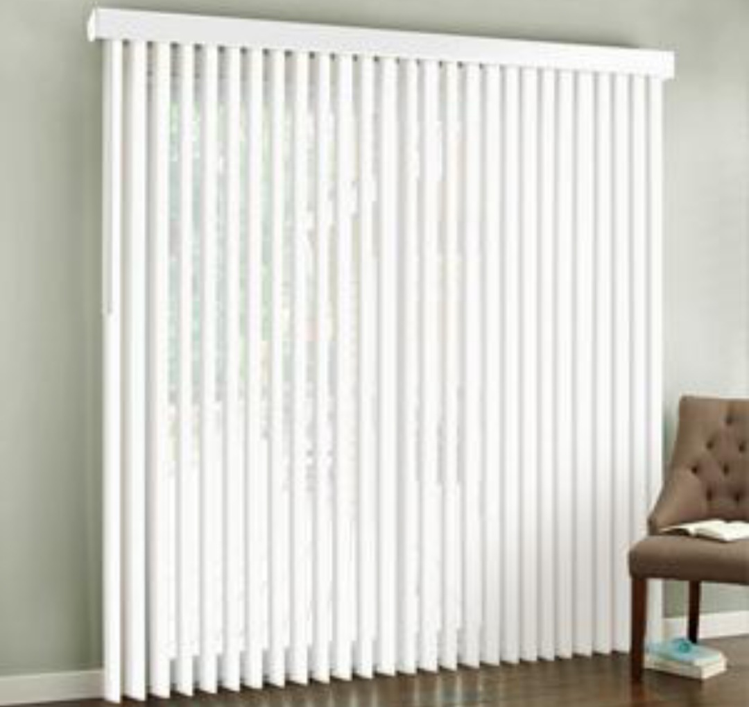 Ambiance Custom Vertical Blinds In Off-white