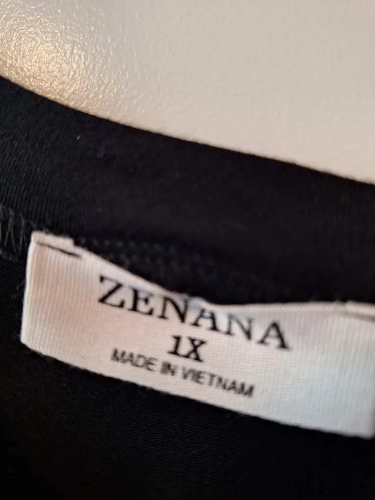 Zenana Black Top - Size 1X image indicator(3)