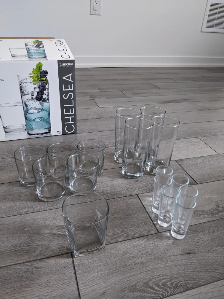 Brand New Glassware Set thumbnail