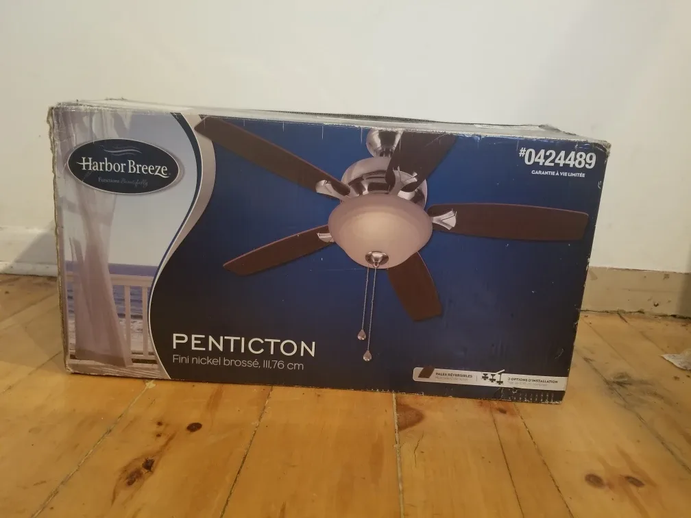 Harbor Breeze Penticton Ceiling Fan - New in Box! thumbnail