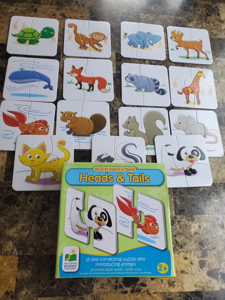 The Learning Journey Heads & Tails Puzzle thumbnail