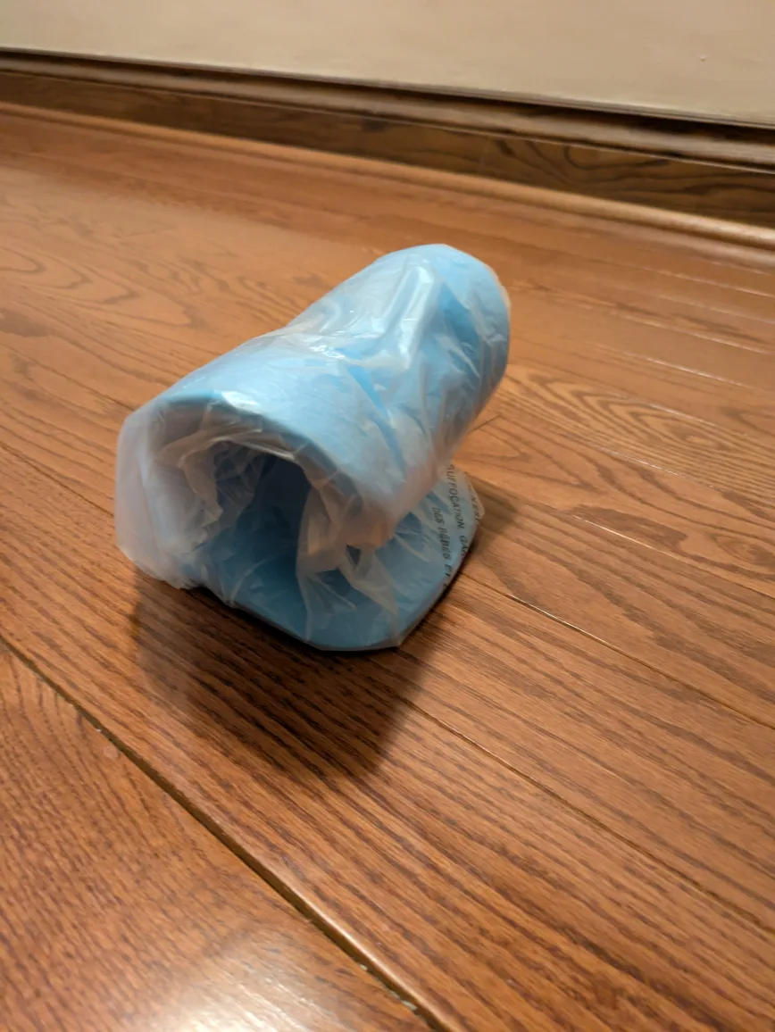 Blue Plastic Neck Stretcher image indicator(2)