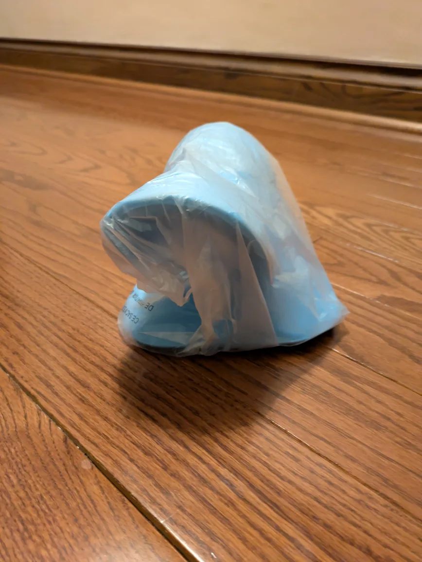 Blue Plastic Neck Stretcher image indicator(3)