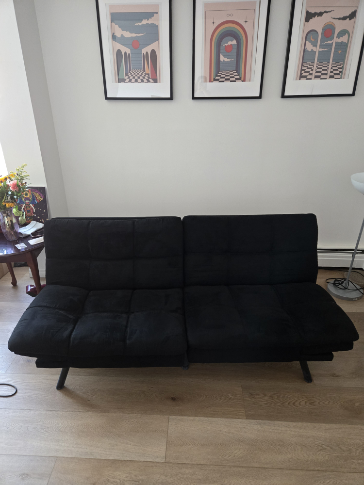 Black Futon Sofa Bed