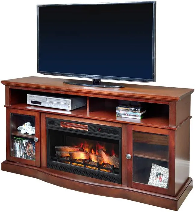 TV Stand with Electric Fireplace thumbnail