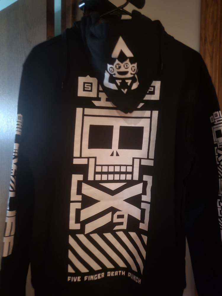 Five Finger Death Punch Black Hoodie - photo 2
