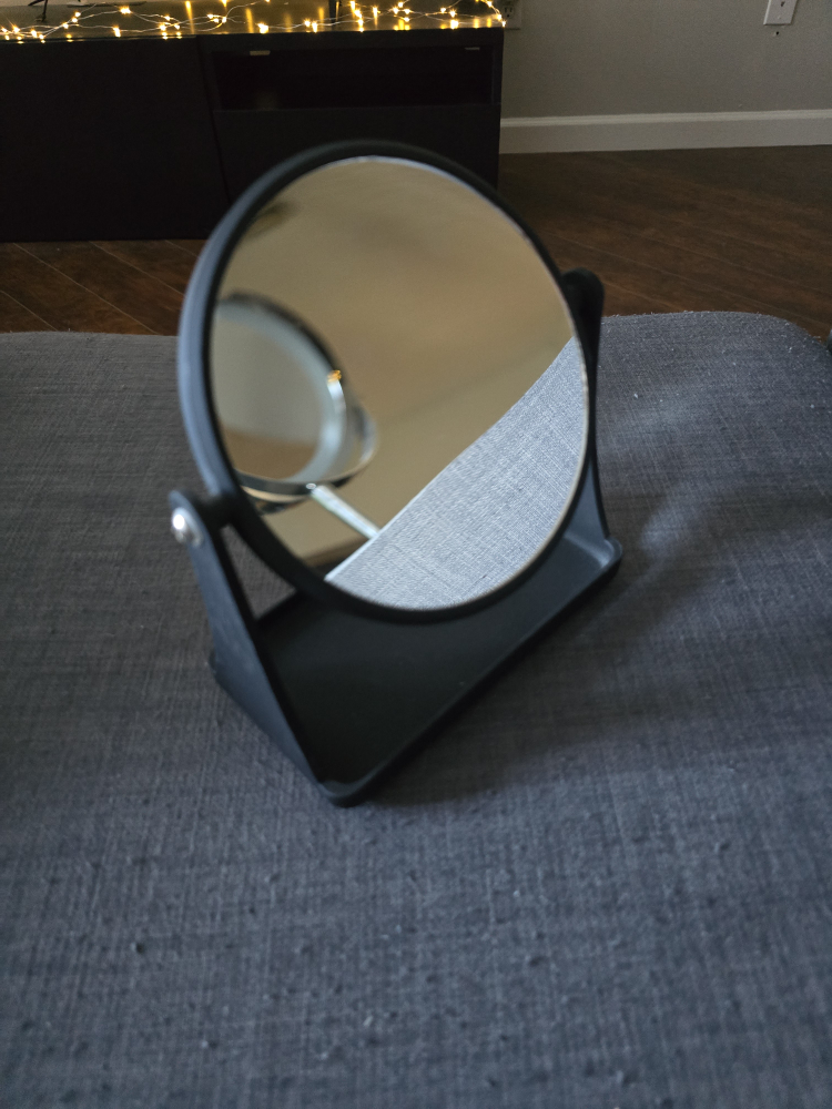 Black Vanity Tabletop Mirror - photo 2