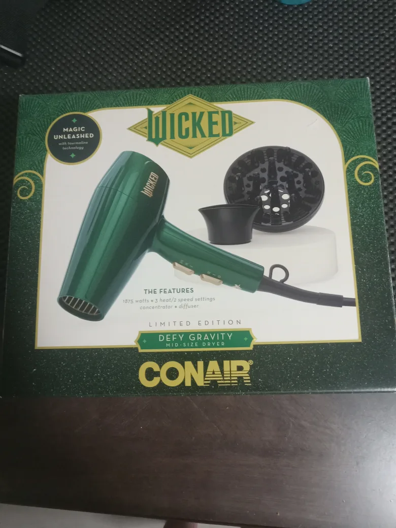 Conair Wicked Defy Gravity Mid-Size Dryer - Green thumbnail
