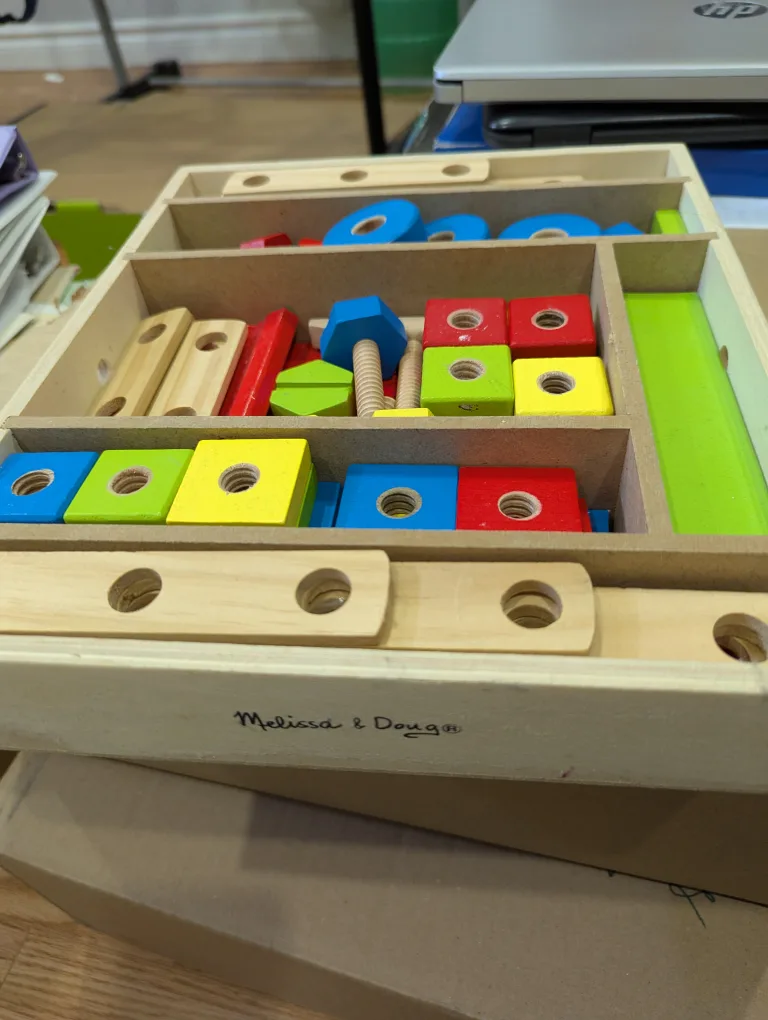 Melissa & Doug Wooden Building Set thumbnail