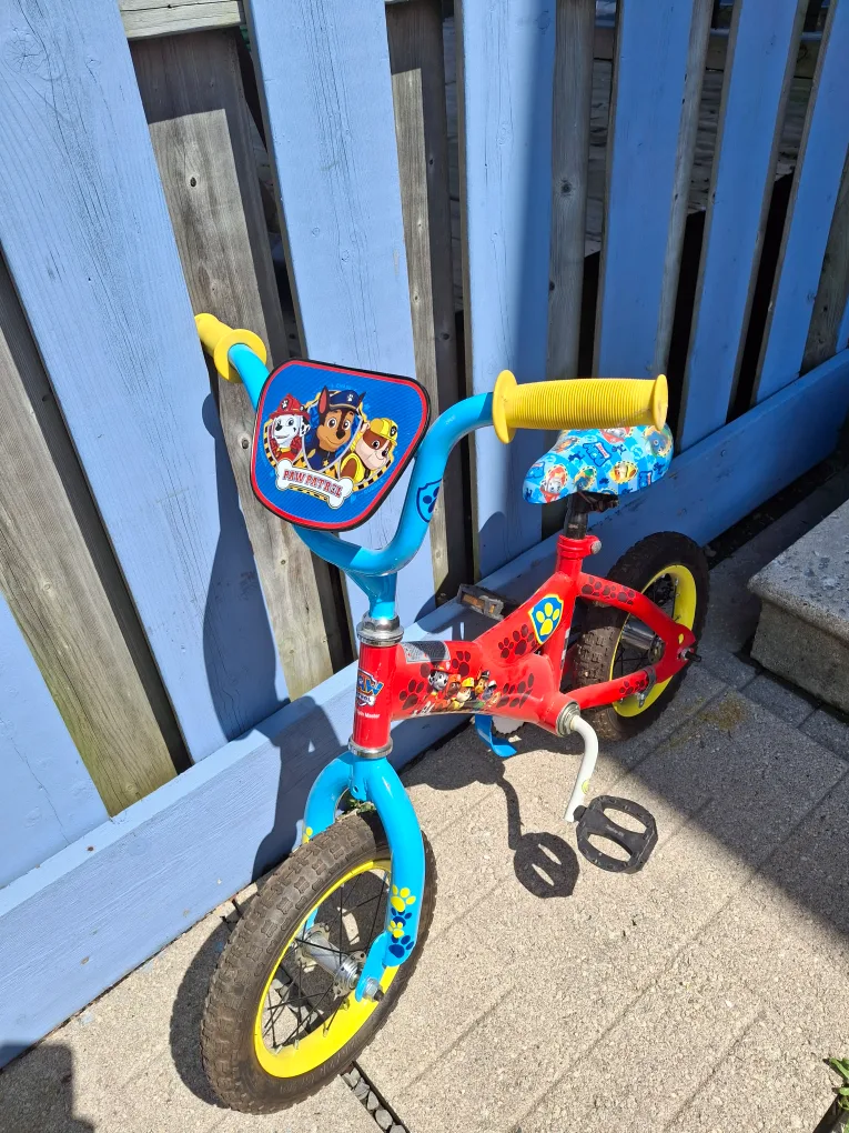 Paw Patrol 12in Kids Bike image indicator(2)