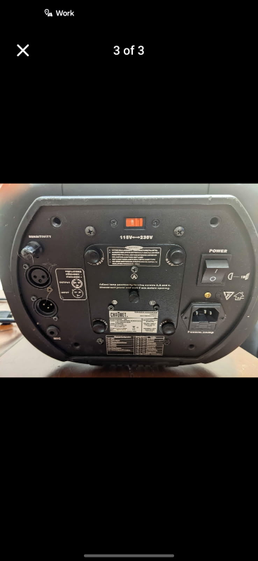 Chauvet Q-scan 250 Moving Head Light - photo 4